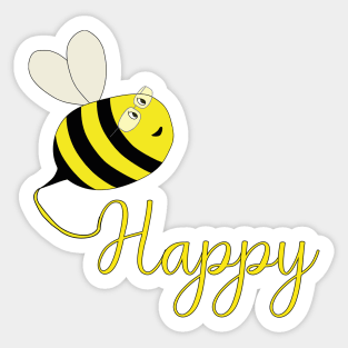 Be Happy Sticker